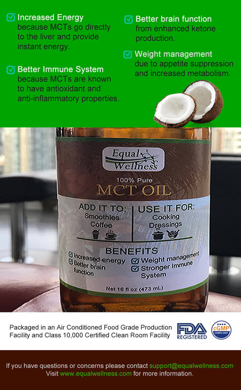 Equal Wellness MCT oil